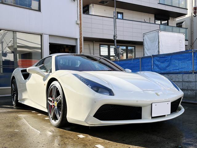 ４８８スパイダーのご納車です。